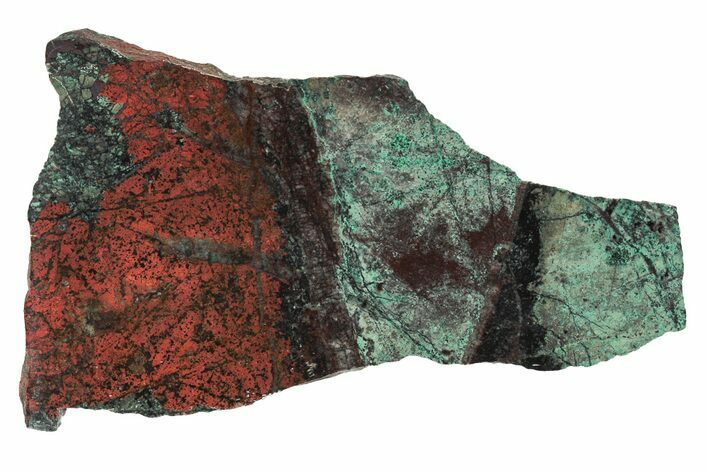 7.2" Colorful Sonora Sunset (Chrysocolla Cuprite) Section - Mexico